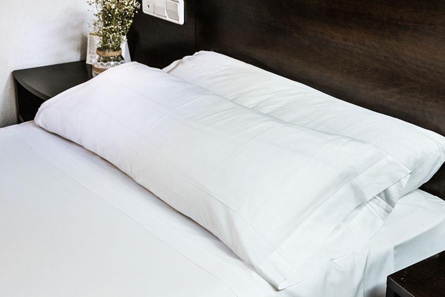 Funda Almohada Blanca 50% Poliéster - 50% Algodón