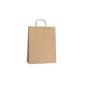 BOLSA DE PAPEL KRAFT C/ASAS